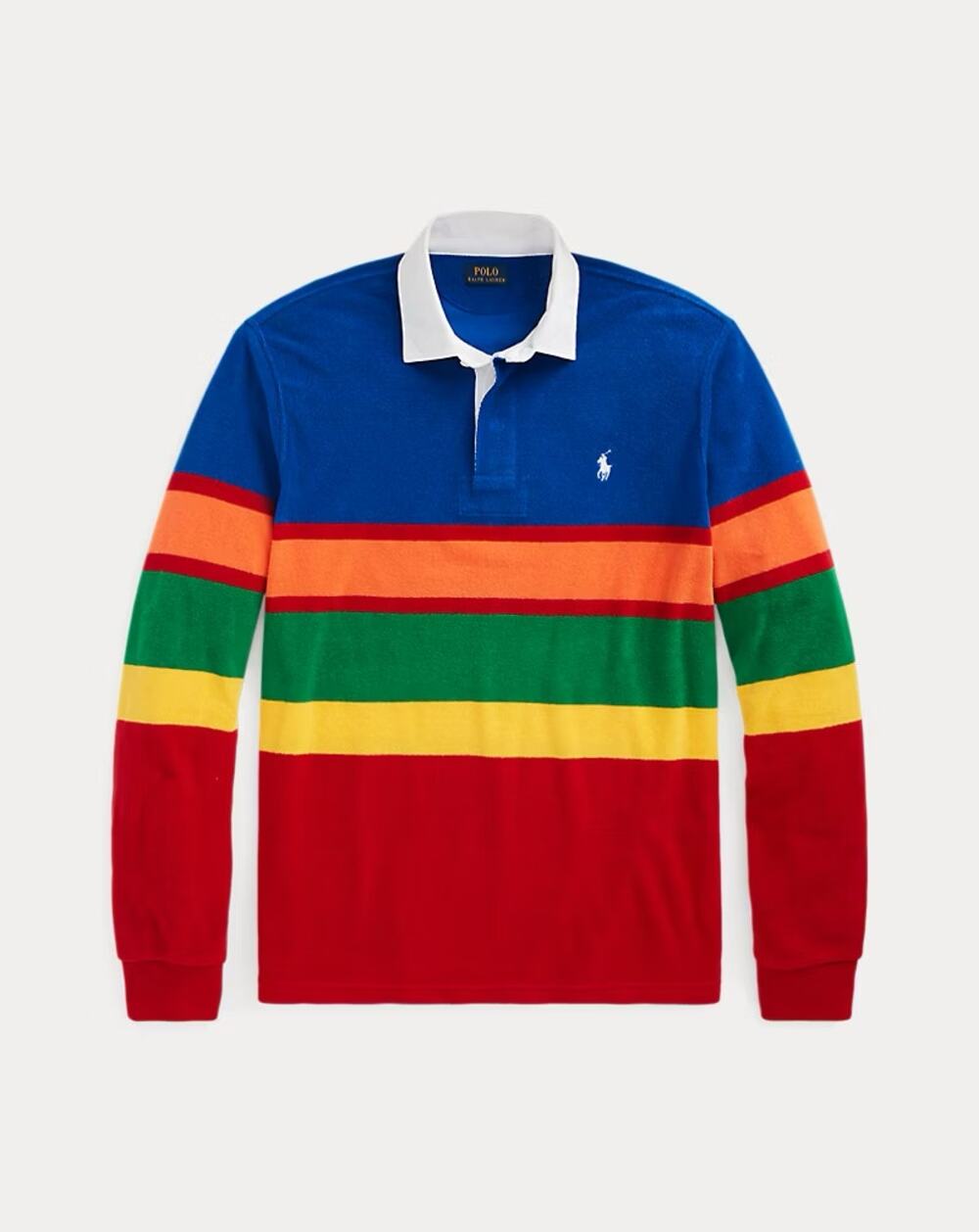 Polo Ralph Lauren Men's Terry Rugby Shirt Size M